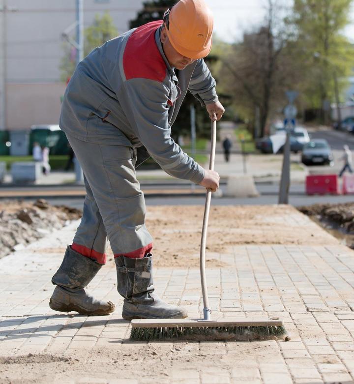 Nettoyage après travaux, La Flèche
